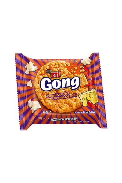 Eti Gong Peynir Ve Acı Aroma Çeşnili 34 G*18
