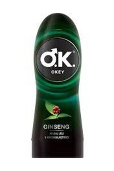 Okey Masaj Jeli & Kayganlaştırıcı Jel Ginseng 200 ml.