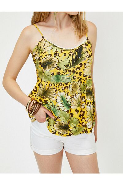 Koton Women's Patterned Undershirt