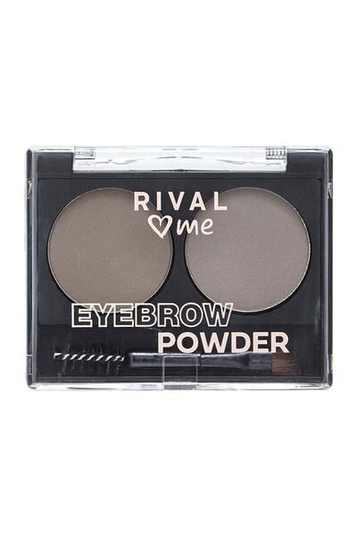 Rival Loves Me Eyebrow Powder - Dark No:02, 1 Piece