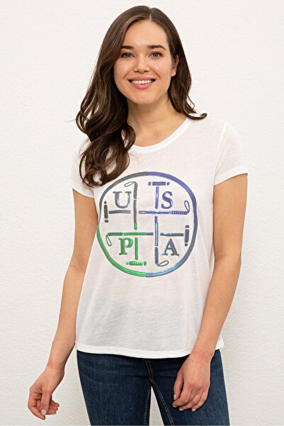 U.S. Polo Assn. Тъмносиня дамска тениска