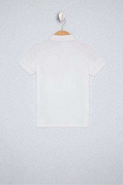 U.S. Polo Assn. Λευκό κοριτσίστικο μπλουζάκι