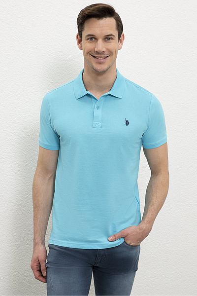 U.S. Polo Assn. Tricou verde pentru bărbați