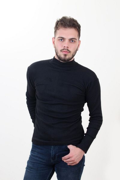 EMKA GİYİM Пуловер с поло яка от ликра, 4 части