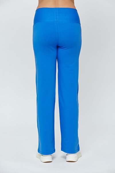 Motherway Women's Navy Blue Maternity Sweatpants