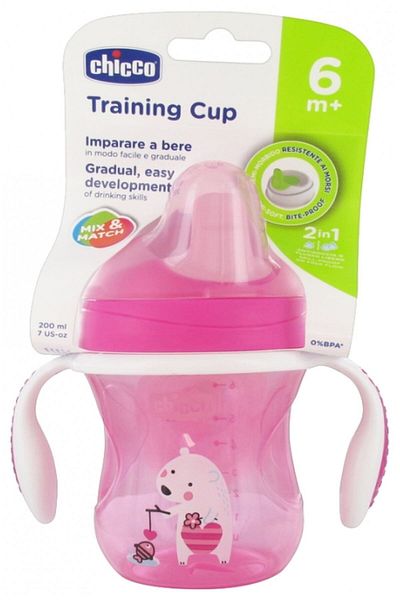 Chicco 6+ Months Semi-Soft Tip Training Cup