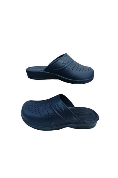GEZER Ge0681-10 Παντόφλες μπάνιου Unisex Navy Blue Dotted κλειστές