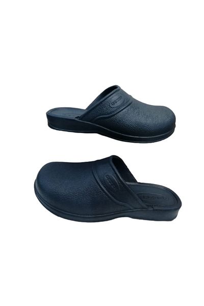 GEZER Ge0358-10 Ανδρικές παντόφλες μπάνιου σε μπλε ναυτικό κλειστό