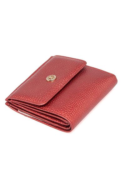 Tergan Red-Perla Genuine Leather Women's Wallet 05627N1H