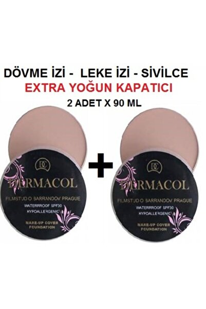 Mardinal Leke Iz Dövme Yoğun Kapatıcı Fondoten Porselen Makyaj Kapatıcısı Açık Ten 210 2 Adet 90+90 Ml