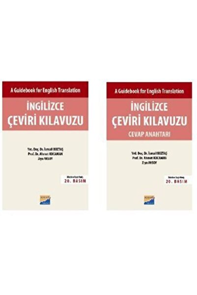 Siyasal Kitabevi Ingilizce Çeviri Kılavuzu + Cevap Anahtarı