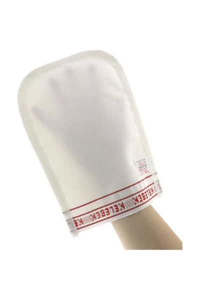 HESNA Butterfly Pouch Thick White Bath Bath Pouch 3 Pieces