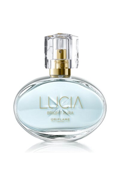 Oriflame Lucia Bright Aura Edt Ambalajı Açık Kullanılmadı Üst Kısmı Az Yıpranıkı
