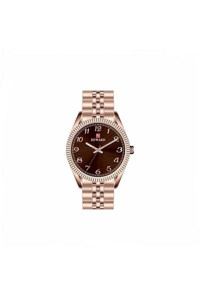 Reward Rewrad Number Rosegold Women's Wristwatch Suitable for Sports and Stylish Use