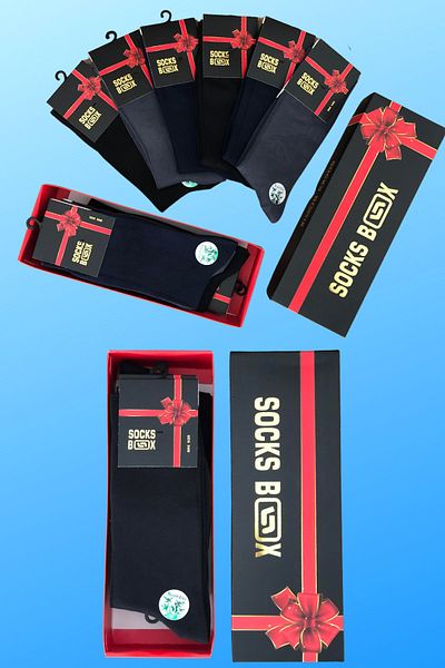 socksbox Προίκα Πακέτο / 6 ζευγάρια κάλτσες μπαμπού χωρίς ραφή