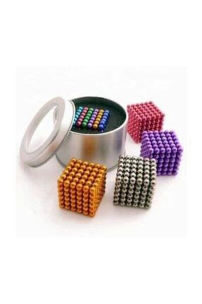 hitteknoloji Renkli 216 Adet Mıknatıs Neocube Mıknatıs 5mm Neodyum