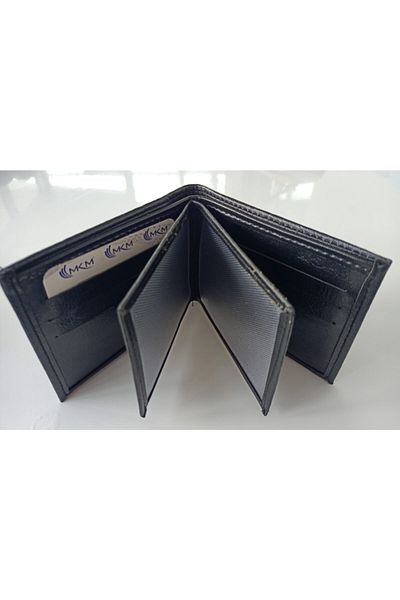 MKM Black Horizontal Men's Wallet