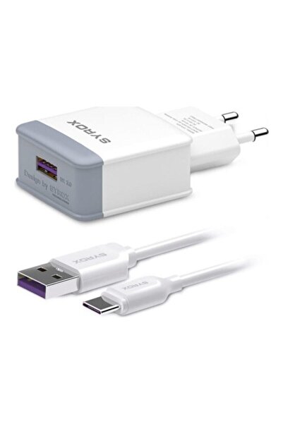 Syrox Huawei P Smart Pro Type-c Şarj Cihazı 3.0a Ultra Hızlı