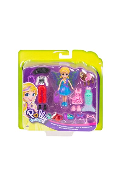 Polly Pocket Polly Ve Hayvan Dostu Kostüm Giyiyor Oyun Seti