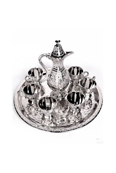 Genel Markalar Zemzem Takımı - Zemzemlik - Ebruli - Gümüş Renk -