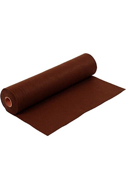 sgshobby Ince Keçe Kumaş Kahverengi 1 Mm - 1 Metre (100 Cm X 85 Cm)