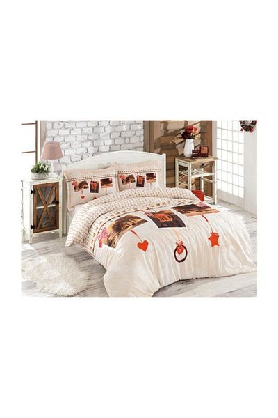 Özdilek Nest Double Grand Παπλωματοθήκη Κρέμα