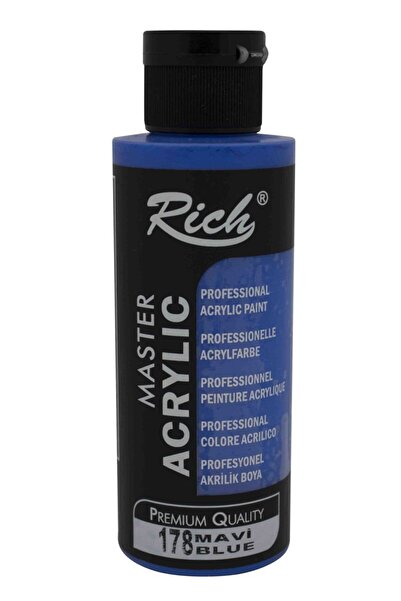 Rich Boya Rich Master Akrilik Boya 120 Cc Mavi