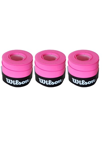 Wilson Comfort Bowl O"grips 3 Adet Pembe