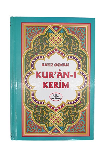 Seda Yayınları Türkçe Okunuşlu Mavi Kuranı Kerim - Hafız Osman 1.hamur