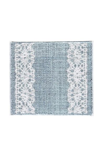 Confetti Lace 50X57 Antique Blue Bathroom Rug