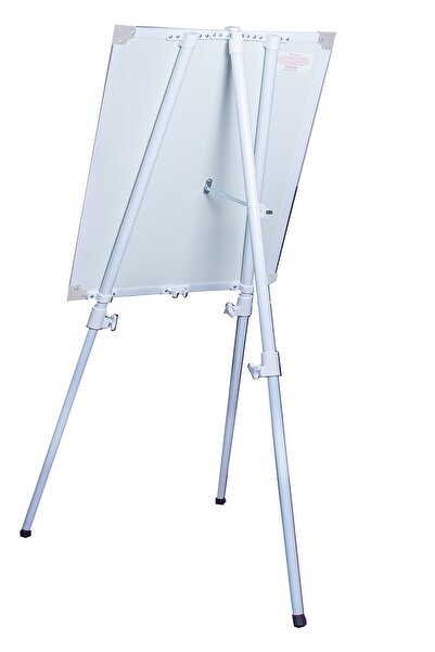 Neon Teleskopik Ayaklı Beyaz Okul Yazı Tahtası 50x70 Yazı Kalemi + Silgi Hediyeli