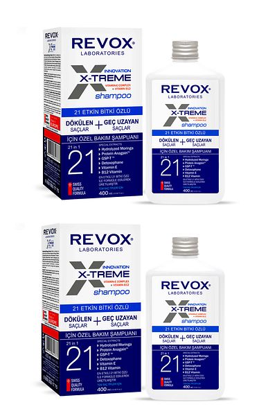 Revox X-treme Hair Care Shampoo - Loss and Late Growth (SET OF 2)