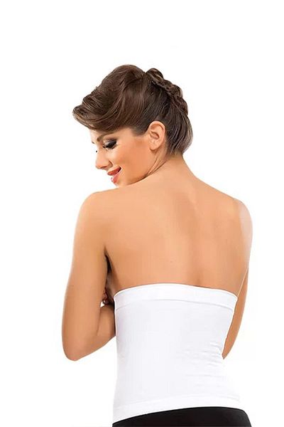 Form Time Women's Waist Shaper White Corset 2030