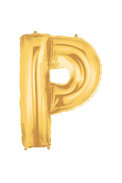 Adana Pasta Malzemeleri P Gold 34 Inch Foil Balloon