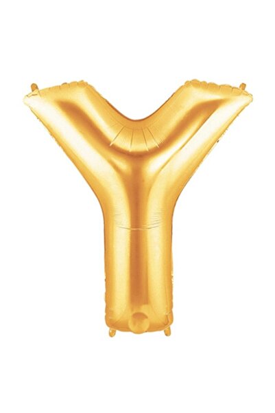 Adana Pasta Malzemeleri Y Gold 34 Inch Foil Balloon