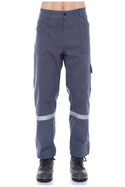 AĞCA İŞ ELBİSELERİ Gray Gabardine Summer Garden Trousers