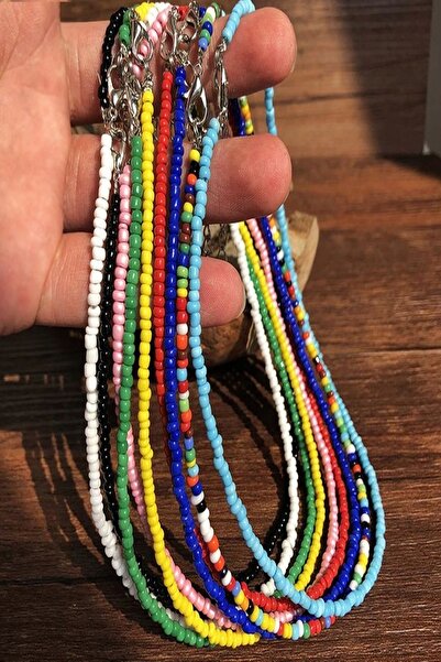 İsabella Accessories Otantik 90'lar Kolyesi 9 Farklı Renk