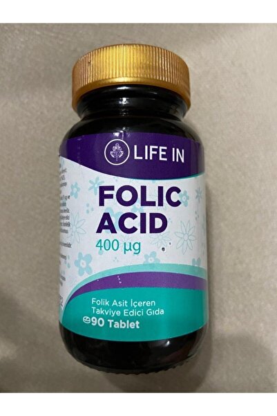 Life In Folik Asit Tablet Ingiliz
