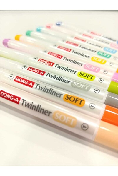 Dong-A Twinliner Soft Bahar Renkleri 10'lu Set
