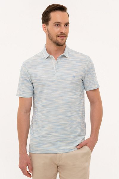 Pierre Cardin Μπλουζάκι Polo Slim Fit με λαιμόκοψη