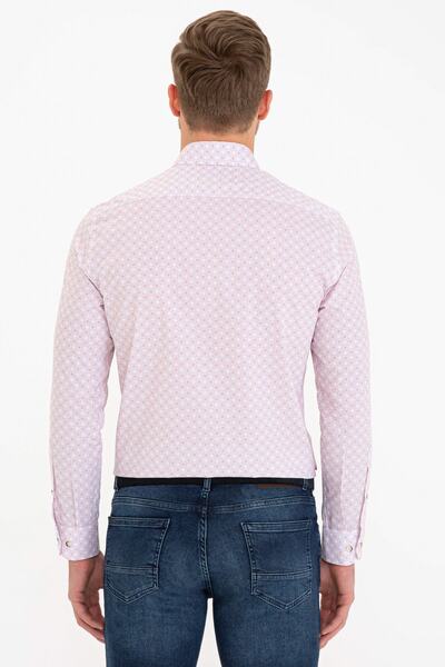 Pierre Cardin Turuncu Slim Fit Gömlek