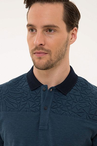 Pierre Cardin Ανδρικό T-Shirt Navy Blue G021GL011.000.1074828