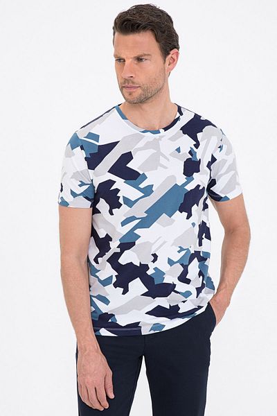 Pierre Cardin Σκούρο μπλε Slim Fit Crew Neck T-shirt
