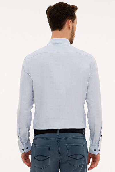 Pierre Cardin Açık Mavi Slim Fit Gömlek