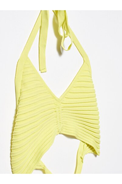 Dilvin Dámská Lime Back krajka Bustier 1011