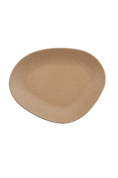 Kütahya Porselen Galaxy 2-pack 30 cm Flat Plate Matte Beige