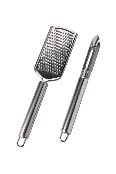 Modalanka Steel 2-piece Peeler and Grater Set