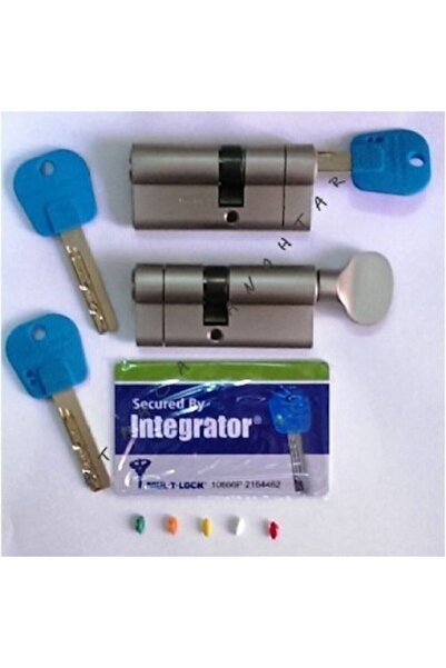 Mul-T-Lock Multlock Integrator Ikiz Tuzaklı Kgb Barel 3 Patentli Anahtar