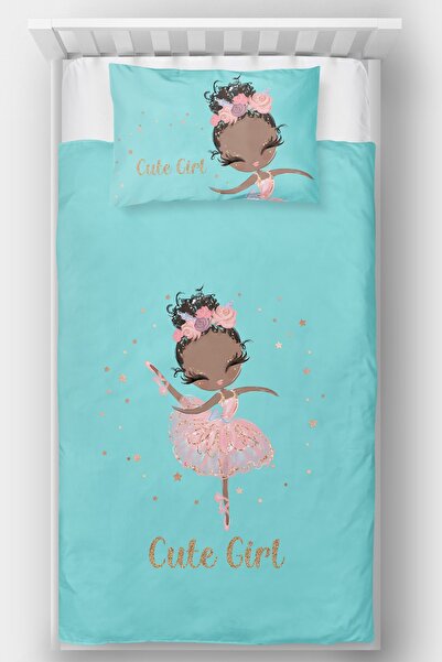 Homamia Ballerina Girl Single Bedspread