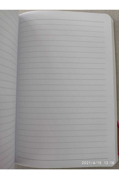 KESKİN COLOR 14x20 80 Sheets Elastic Daily Journal Notebook Lined